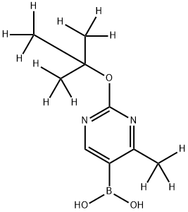 [2-(tert-Butoxy)-4-methyl-d12]-pyrimidine-5-boronic acid图片