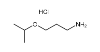 3-isopropoxypropylamine hydrochloride结构式