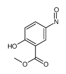 3-(Hydroxyimino)-6-oxo-1,4-cyclohexadiene-1-carboxylic acid methyl ester Structure