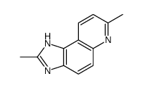 1H-Imidazo[4,5-f]quinoline,2,7-dimethyl-(8CI) structure
