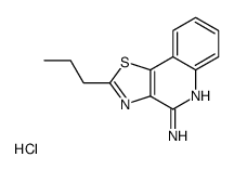 2-propyl-[1,3]thiazolo[4,5-c]quinolin-4-amine,hydrochloride结构式