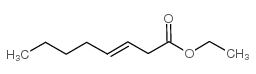 ethyl (E)-3-octenoate Structure