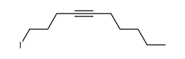 1-iodo-4-decyne Structure