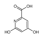 4-hydroxy-6-oxo-1H-pyridine-2-carboxylic acid Structure