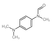 N-(4-dimethylaminophenyl)-N-methyl-formamide Structure