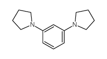 Pyrrolidine,1,1'-(1,3-phenylene)bis- Structure