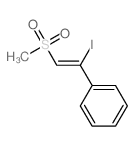 Benzene,[1-iodo-2-(methylsulfonyl)ethenyl]-, (E)- (9CI) picture