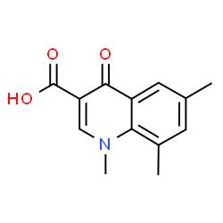 1,6,8-trimethyl-4-oxo-1,4-dihydroquinoline-3-carboxylic acid图片