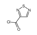1,2,5-Thiadiazole-3-carbonyl chloride (9CI)结构式
