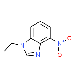 1H-Benzimidazole,1-ethyl-4-nitro-(9CI)结构式