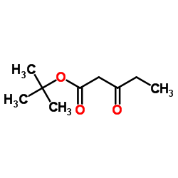 2-Methyl-2-propanyl 3-oxopentanoate Structure