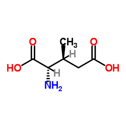 (2s,3s)-3-Methylglutamic acid结构式