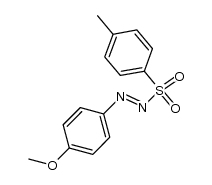 (4-methoxyphenyl)azo 4-methylphenyl sulfone结构式