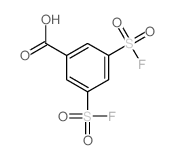 3,5-bis(fluorosulfonyl)benzoic acid Structure