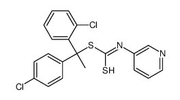 (2-Chlorophenyl)methyl (4-chlorophenyl)methyl 3-pyridinylcarbonimidodithioate picture