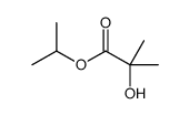 Propanoic acid, 2-hydroxy-2-Methyl-, 1-Methylethyl ester Structure