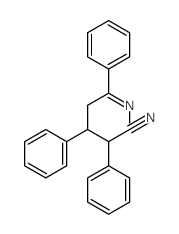 5-hydroxyimino-2,3,5-triphenyl-pentanenitrile structure
