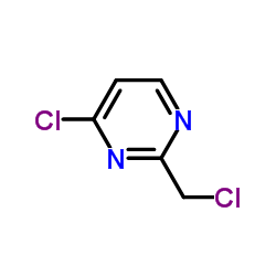 4-氯-2-(氯甲基)嘧啶结构式