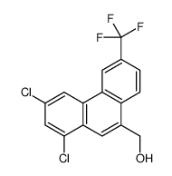 1,3-dichloro-6-(trifluoromethyl)phenanthren-9-methanol Structure