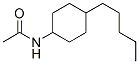n-acetyl-4-n-pentylcyclohexylamine结构式