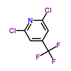 2,6-二氯-4-三氟甲基吡啶结构式