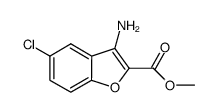 3-amino-5-chloro-benzofuran-2-carboxylic acid methyl ester picture