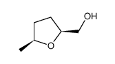((2S,5S)-5-甲基四氢呋喃-2-基)甲醇结构式