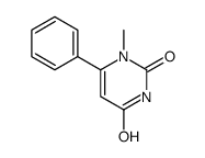 1-methyl-6-phenylpyrimidine-2,4-dione结构式