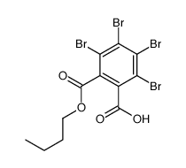 butyl hydrogen tetrabromophthalate结构式