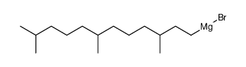 racemic Hexahydrofarnesylmagnesium bromid Structure