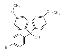 4-BROMO-4',4'-DIMETHOXYTRITYLALCOHOL结构式