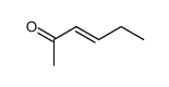 (3E)-3-hexen-2-one Structure