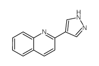 2-(1H-Pyrazol-4-yl)quinoline Structure