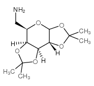 6-amino-6-deoxy-1,2:3,4-di-o-isopropylidene-d-galactopyranoside Structure