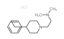 Piperidine, 4-benzyl-1-[2- (dimethylamino)ethyl]-, dihydrochloride structure