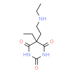 2,4,6(1H,3H,5H)-Pyrimidinetrione,5-ethyl-5-[2-(ethylamino)ethyl]-(9CI)结构式
