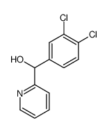 (3,4-dichlorophenyl)(pyridin-2-yl)methanol Structure