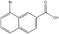 8-BroMo-2-naphthoic acid结构式