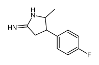 3-(4-fluorophenyl)-2-methyl-3,4-dihydro-2H-pyrrol-5-amine Structure