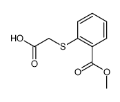 (2-methoxycarbonyl-phenylsulfanyl)-acetic acid Structure