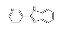 1H-Benzimidazole,2-(4,5-dihydro-3-pyridinyl)-(9CI) Structure