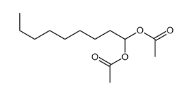 1-acetyloxynonyl acetate结构式