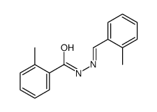 2-methyl-N-[(E)-(2-methylphenyl)methylideneamino]benzamide结构式
