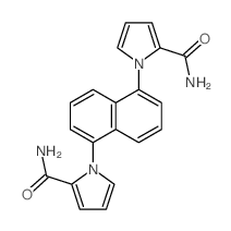 1H-Pyrrole-2-carboxamide,1,1'-(1,5-naphthalenediyl)bis-结构式