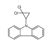 9-(2,2-dichlorocyclopropyl)carbazole结构式