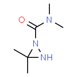 1-Diaziridinecarboxamide,N,N,3,3-tetramethyl-(9CI) Structure