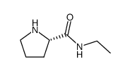 2-Pyrrolidinecarboxamide,N-ethyl-,(2S)-(9CI) structure