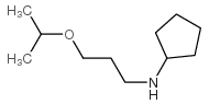 Cyclopentanamine, N-[3-(1-methylethoxy)propyl]- (9CI) structure