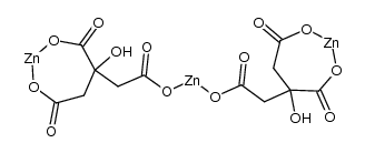 ZINC CITRATE structure