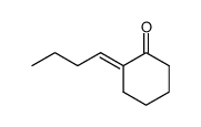 (E)-2-(2-butylidene)cyclohexanone Structure